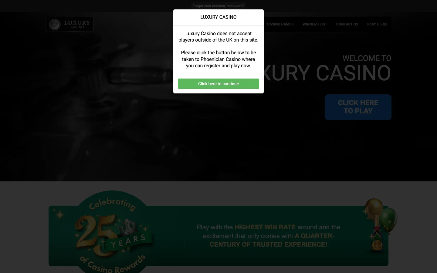 Grand Hotel website screenshot